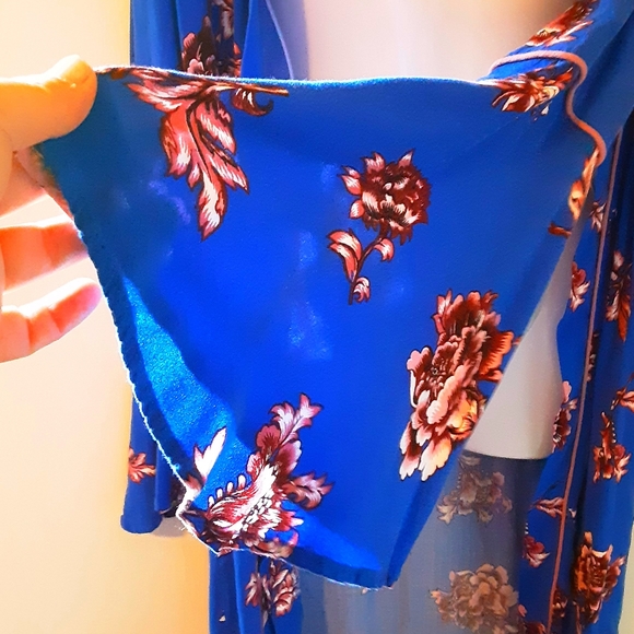Rue 21 Floral Pipe Kimono Bell Sleeve Size Small - Picture 9 of 11